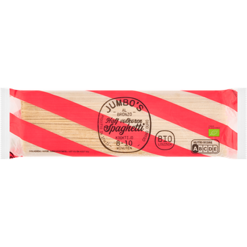 Jumbo's Biologisch Half Volkoren Spaghetti 500 g
