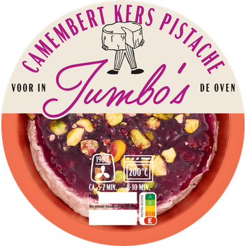 Jumbo's Camembert Kers Pistache Kaas 180 g