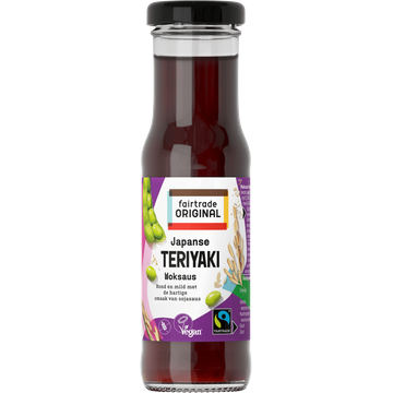 Fairtrade Original Japanse Teriyaki Woksaus 180 g