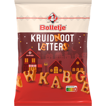 Bolletje Kruidnoot Letters 200 g