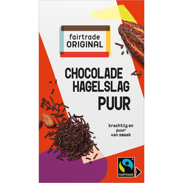 Fairtrade Original Chocoladehagelslag Puur 380 g