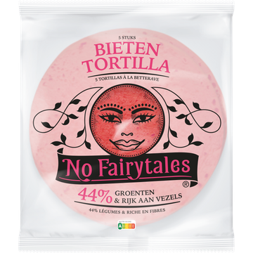 No Fairytales Bieten Tortilla 5 Stuks 200 g