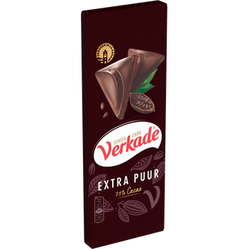 Verkade Extra Puur chocoladereep