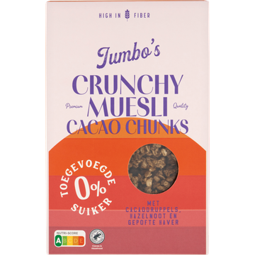 Jumbo's Crunchy Muesli Cacao Chunks 400 g