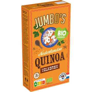 Jumbo's Biologisch Nederlandse Quinoa Volkoren 275 g