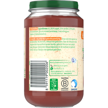 Olvarit Appel Aardbei Peer 6+ Maanden 200 g