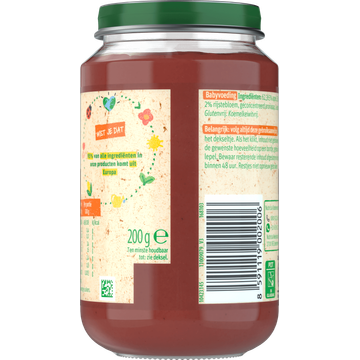 Olvarit Appel Aardbei Peer 6+ Maanden 200 g