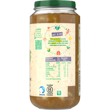 Olvarit Stamppot Wortel Kalkoen 18+ Maanden 250 g