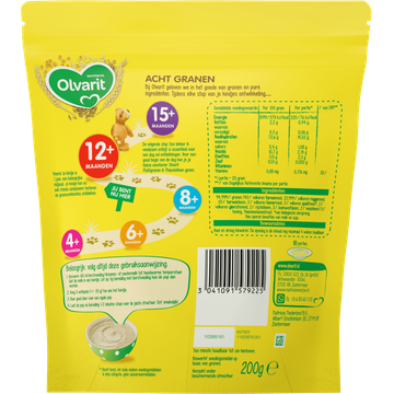 Olvarit Acht Granen 12+ Maanden 200 g