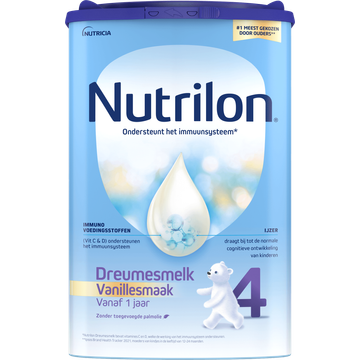 Nutrilon Dreumesmelk 4 Vanillesmaak 12+ Maanden 800 g