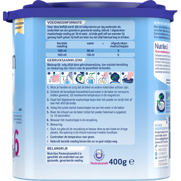 Nutrilon Peuterplusmelk 6 36+ Maanden 400 g