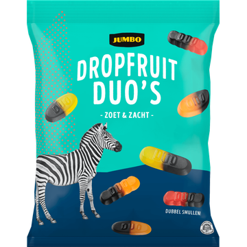 Jumbo Dropfruit Duo's Zoet & Zacht 500 g