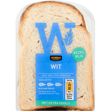 Jumbo - Wit Brood met Extra Vezels - Half