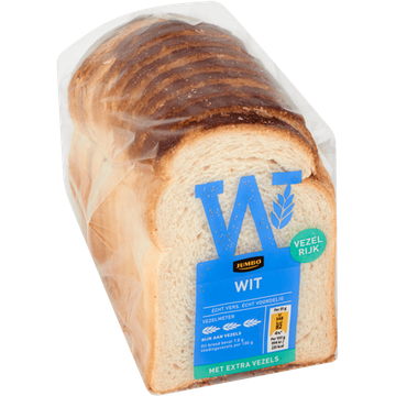Jumbo - Wit Brood met Extra Vezels - Half