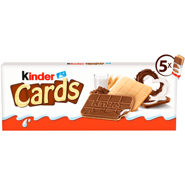 Kinder Cards 5 x 2 Stuks 128 g