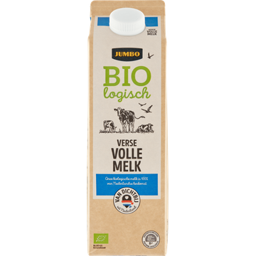 Jumbo Biologisch Verse Volle Melk 1 L