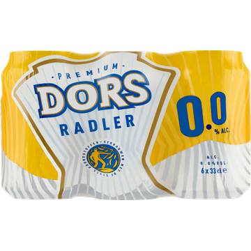 Dors - Radler 0.0% - Blik - 6 x 330 ML