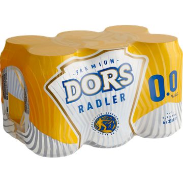 Dors - Radler 0.0% - Blik - 6 x 330 ML