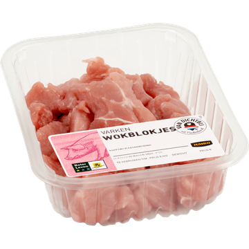 Jumbo Varkens Wokblokjes 350 g