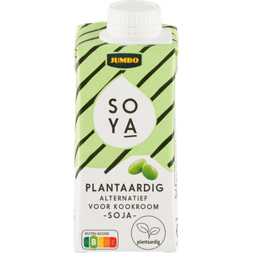 Jumbo Plantaardig Alternatief voor Kookroom Soja 200ML