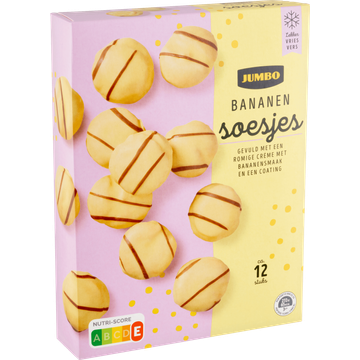 Jumbo Bananen Soesjes 240 g