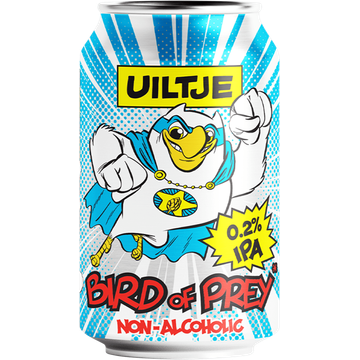 Uiltje Bird of Prey Non-Alcoholic 0,2% IPA Bier Blik 330 ml