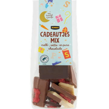 Jumbo Cadeautjes Mix Melk-, Witte- en Pure Chocolade 125 g