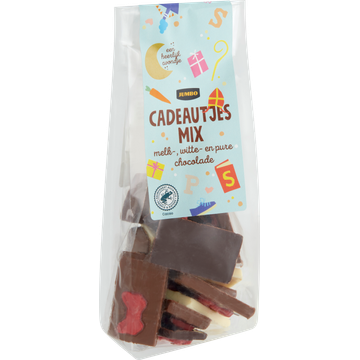 Jumbo Cadeautjes Mix Melk-, Witte- en Pure Chocolade 125 g