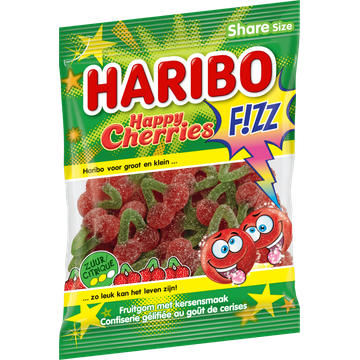 Haribo Happy Cherries F!ZZ 200 g