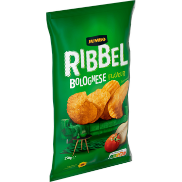 Jumbo Ribbel Chips Bolognese 250 g