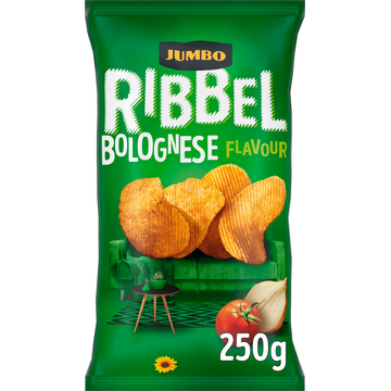 Jumbo Ribbel Chips Bolognese 250 g