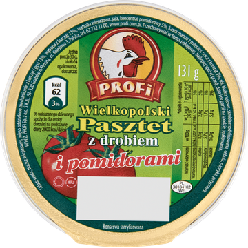 Profi Gevogeltepaté met Tomaten 131 g