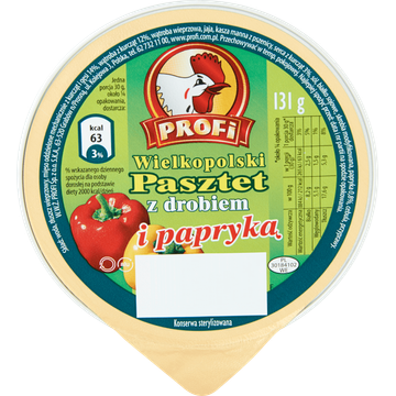 Profi Gevogeltepaté met Paprika 131 g