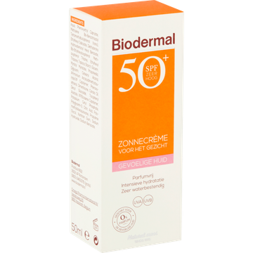 Biodermal Gevoelige Huid Zonnecrème SPF 50+ 50 ML