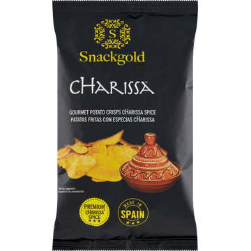 Snackgold Gourmet Potato Crisps Charissa Spice 125 g