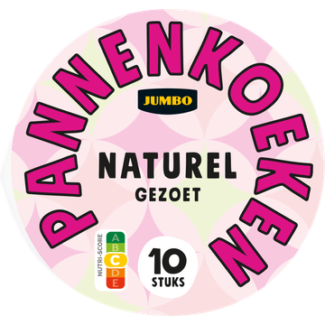 Jumbo Naturel Gezoet Pannenkoeken 10 Stuks