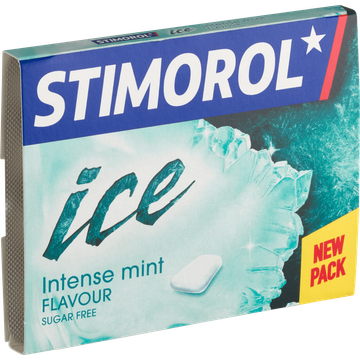Stimorol Ice Kauwgom Intense Mint Single Suikervrij 16,8 g