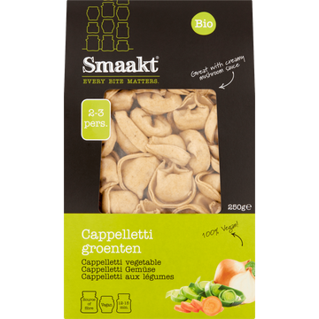 Smaakt Bio Cappelletti Groenten 250 g