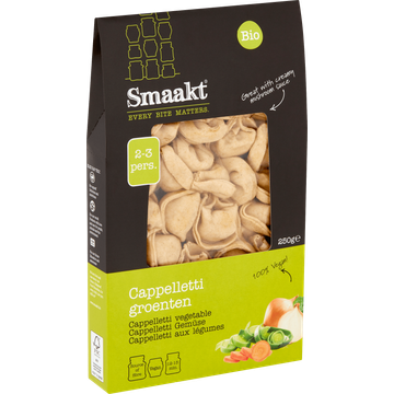 Smaakt Bio Cappelletti Groenten 250 g