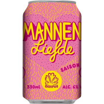 Oedipus Mannenliefde Saison Bier Blik 330 ml