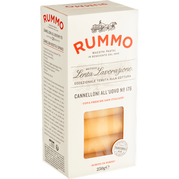 Rummo Lenta Lavoragione Cannelloni All'uovo N° 176 250 g