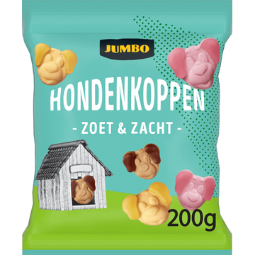Jumbo Hondenkoppen Vegan 200 g