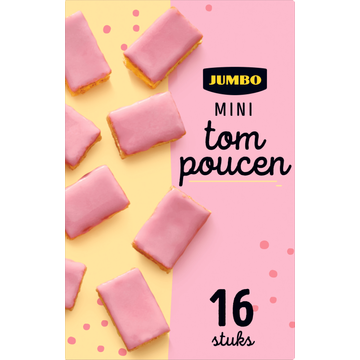 Jumbo Mini Tompoucen 16 Stuks