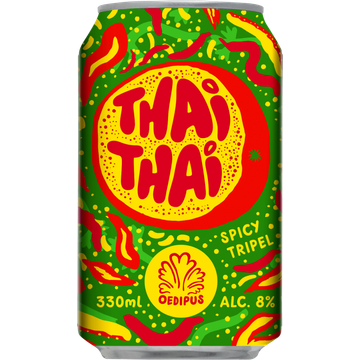 Oedipus Thai Thai Spicy Tripel Bier Blik 330 ml