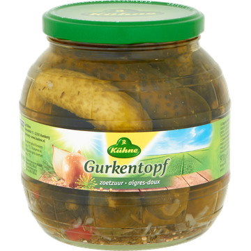 Kühne Gurkentopf Zoetzuur 970 g
