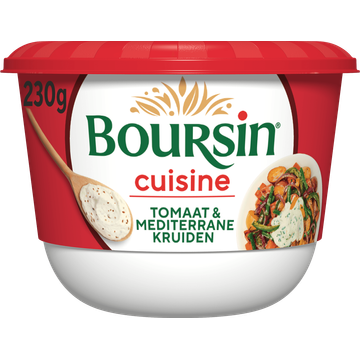 Boursin Cuisine Tomaat & Mediterrane Kruiden 230 g
