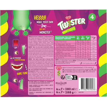 Ola Twister Monstaah 4x70 ml