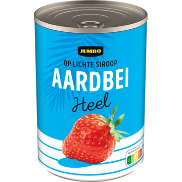 Jumbo Aardbeien op Lichte Siroop 410 g