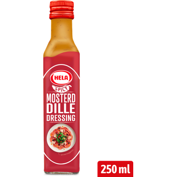 Hela Spicy Mosterd-Dille Dressing 250 ml