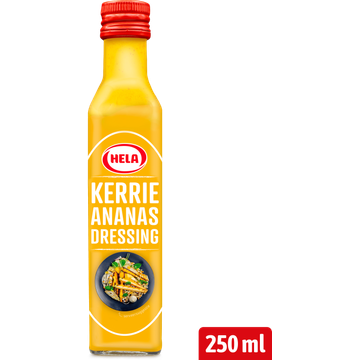 Hela Kerrie-Ananas Dressing 250 ml